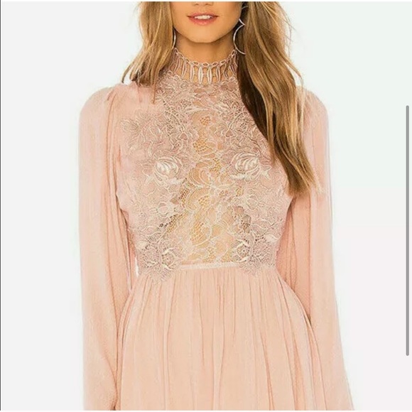 Free People Embroidery Lace Up Back Dress - Picture 12 of 14